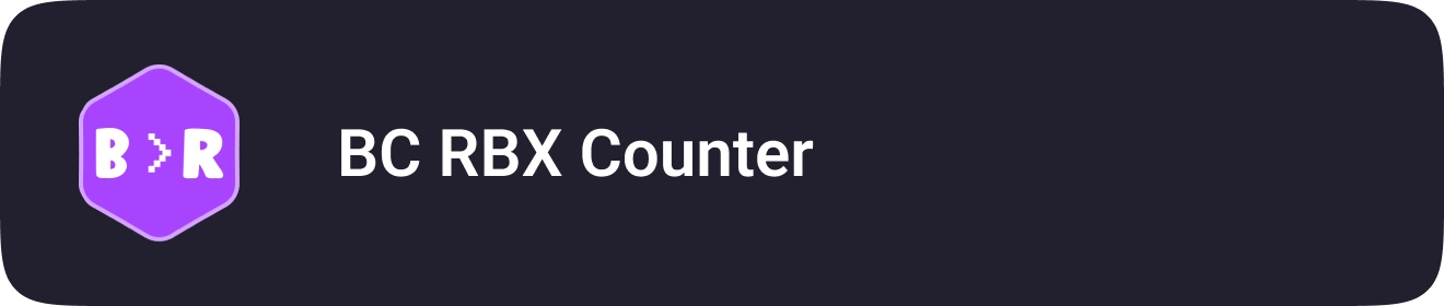 BC RBX Counter
